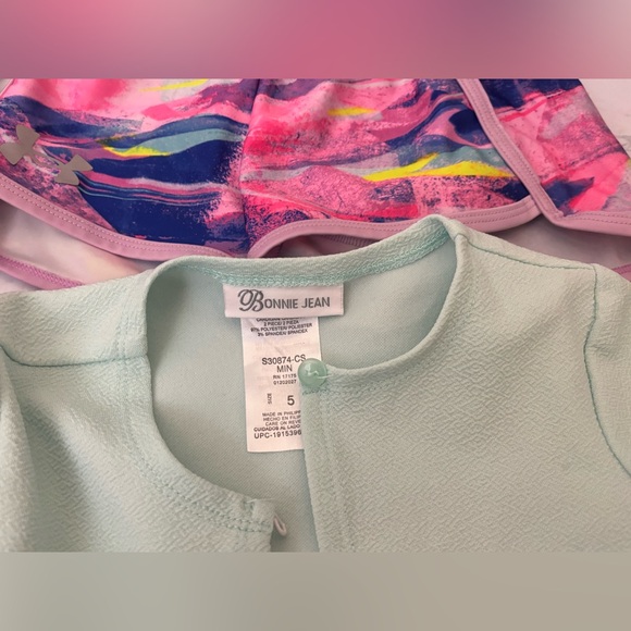 Tucker + Tate Under Armour Bonnie Jean Girls 5 Mided Lot Of 4 Pants Shorts - Picture 2 of 4